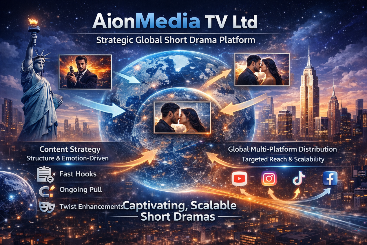 AionMedia strategic global short drama platform