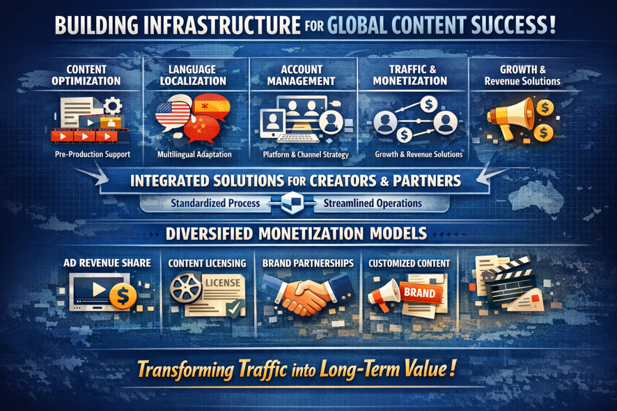 AionMedia infrastructure for global content success