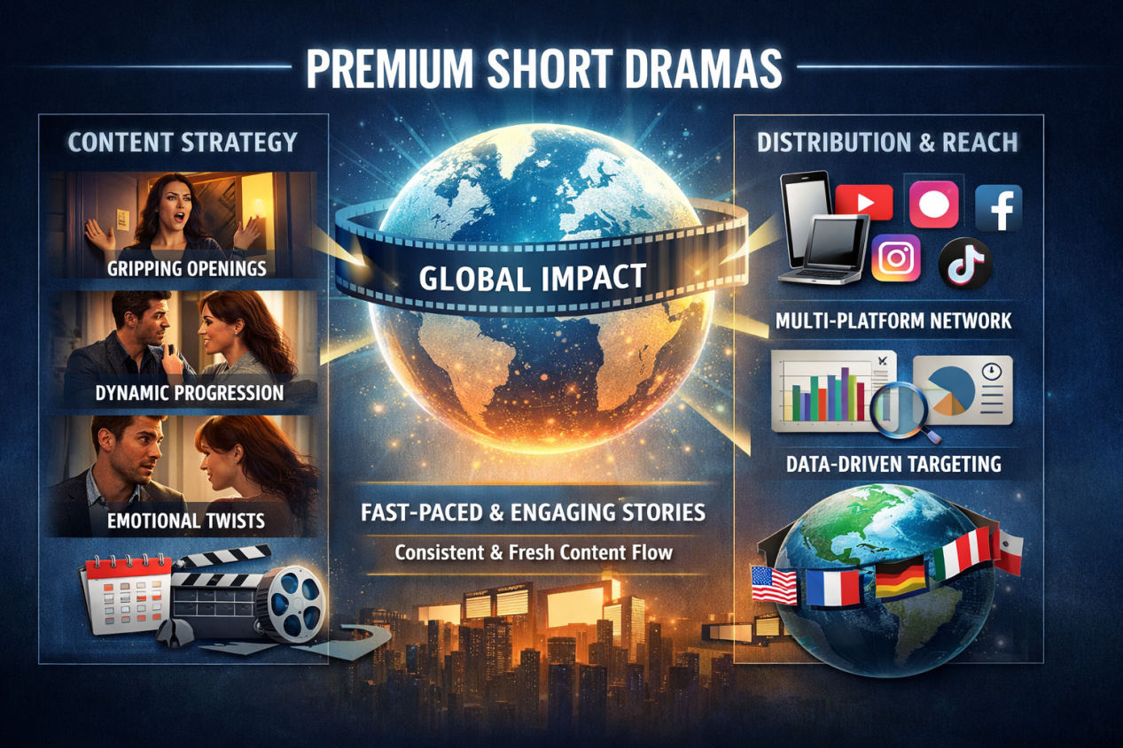 AionMedia premium short dramas global impact